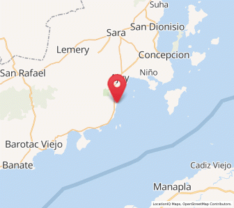 Map of Pili, Western Visayas