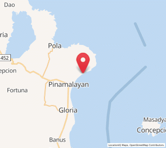 Map of Pili, Mimaropa