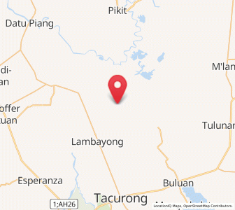 Map of Pimbalayan, Soccsksargen