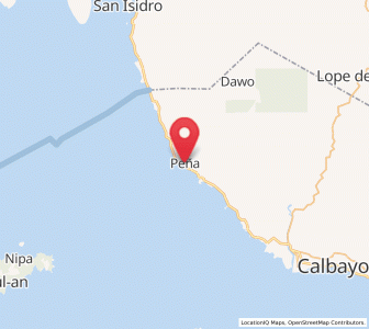 Map of Piña, Eastern Visayas