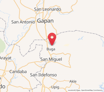 Map of Pinambaran, Central Luzon