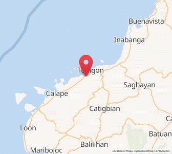 Map of Pinayagan Norte, Central Visayas