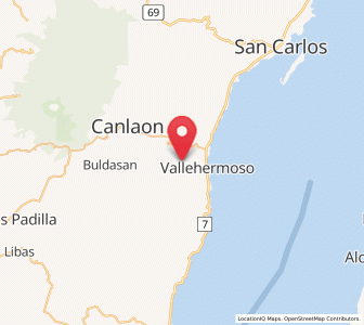 Map of Pinokawan, Central Visayas