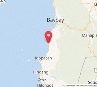 Map of Plaridel, Eastern Visayas