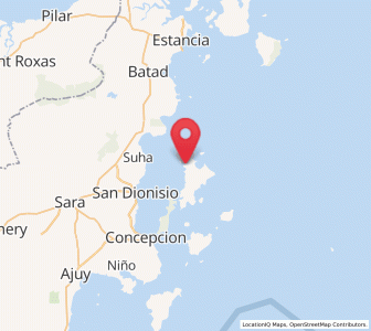 Map of Platagata, Western Visayas