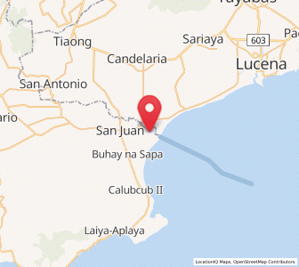 Map of Poctol, Calabarzon