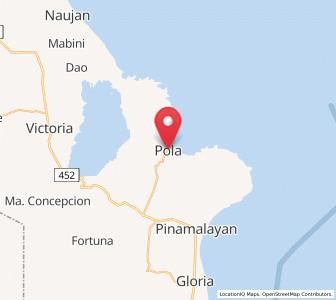 Map of Pola, Mimaropa