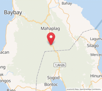 Map of Polahongon, Eastern Visayas