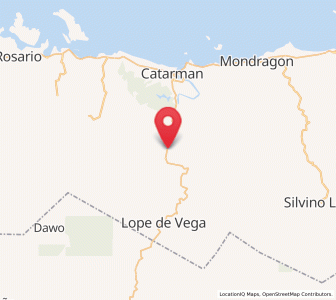 Map of Polañge, Eastern Visayas