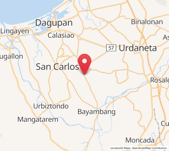 Map of Polong Norte, Ilocos