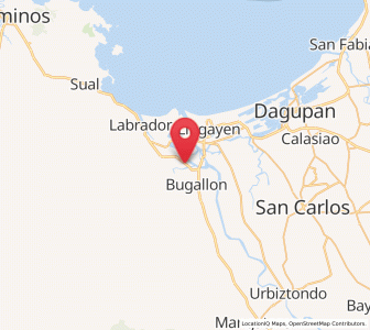 Map of Polong, Ilocos