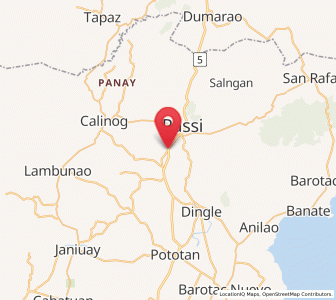 Map of Ponong, Western Visayas