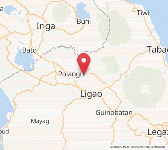 Map of Ponso, Bicol
