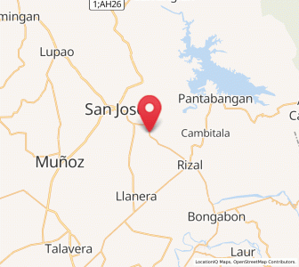 Map of Porais, Central Luzon