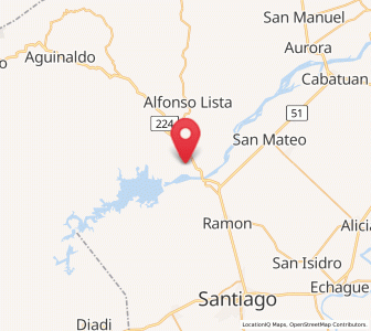 Map of Potia, Cordillera