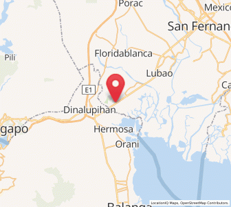 Map of Prado Siongco, Central Luzon