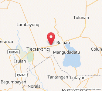 Map of President Quirino, Soccsksargen