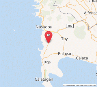 Map of Prinza, Calabarzon