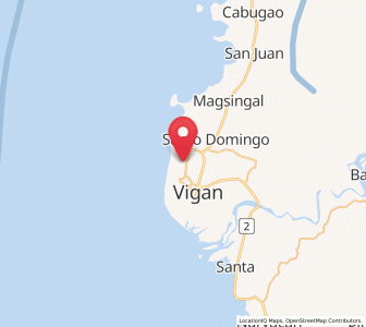 Map of Pudoc North, Ilocos