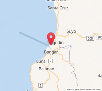 Map of Pudoc, Ilocos