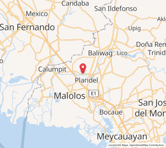 Map of Pulilan, Central Luzon