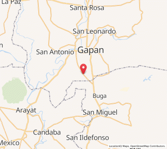 Map of Pulo, Central Luzon