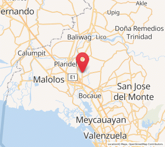 Map of Pulong Gubat, Central Luzon
