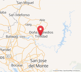 Map of Pulong Sampalok, Central Luzon