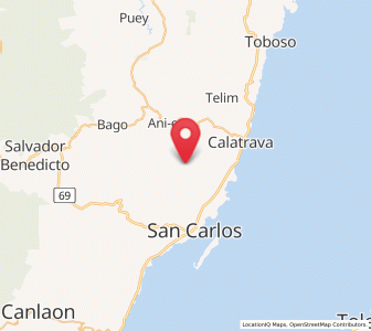 Map of Punao, Western Visayas