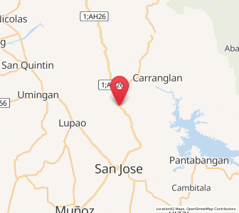 Map of Puncan, Central Luzon