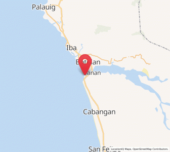 Map of Purac, Central Luzon