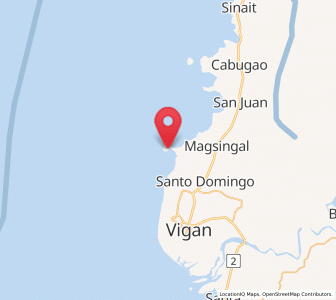 Map of Puro Pinget, Ilocos