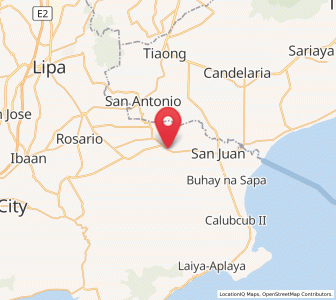 Map of Putingkahoy, Calabarzon