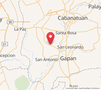 Map of Putlod, Central Luzon