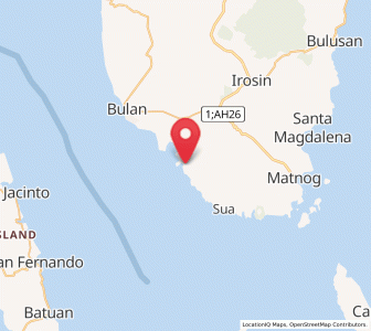 Map of Quezon, Bicol