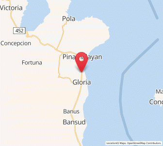 Map of Quinabigan, Mimaropa