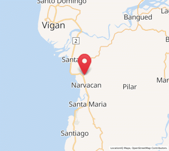 Map of Quinarayan, Ilocos