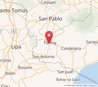 Map of Quipot, Calabarzon