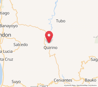 Map of Quirino, Ilocos