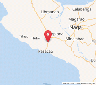 Map of Quitang, Bicol