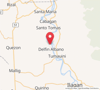 Map of Ragan Norte, Cagayan Valley