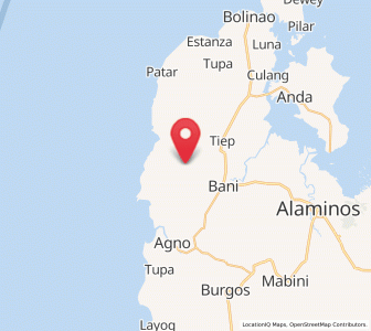 Map of Ranao, Ilocos