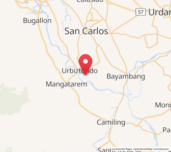 Map of Real, Ilocos