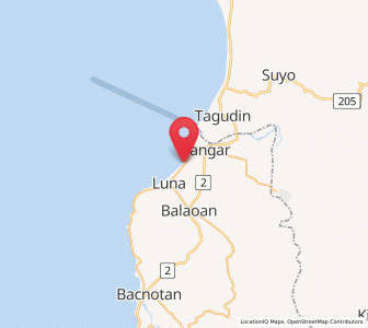 Map of Rimus, Ilocos