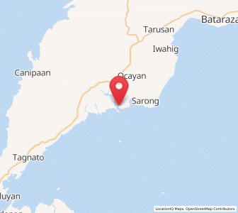 Map of Rio Tuba, Mimaropa