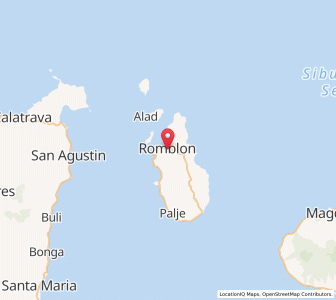 Map of Romblon, Mimaropa