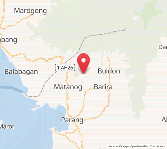 Map of Rominimbang, Autonomous Region in Muslim Mindanao