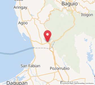 Map of Rosario, Ilocos