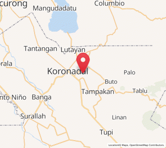 Map of Rotonda, Soccsksargen