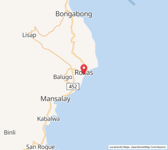 Map of Roxas, Mimaropa